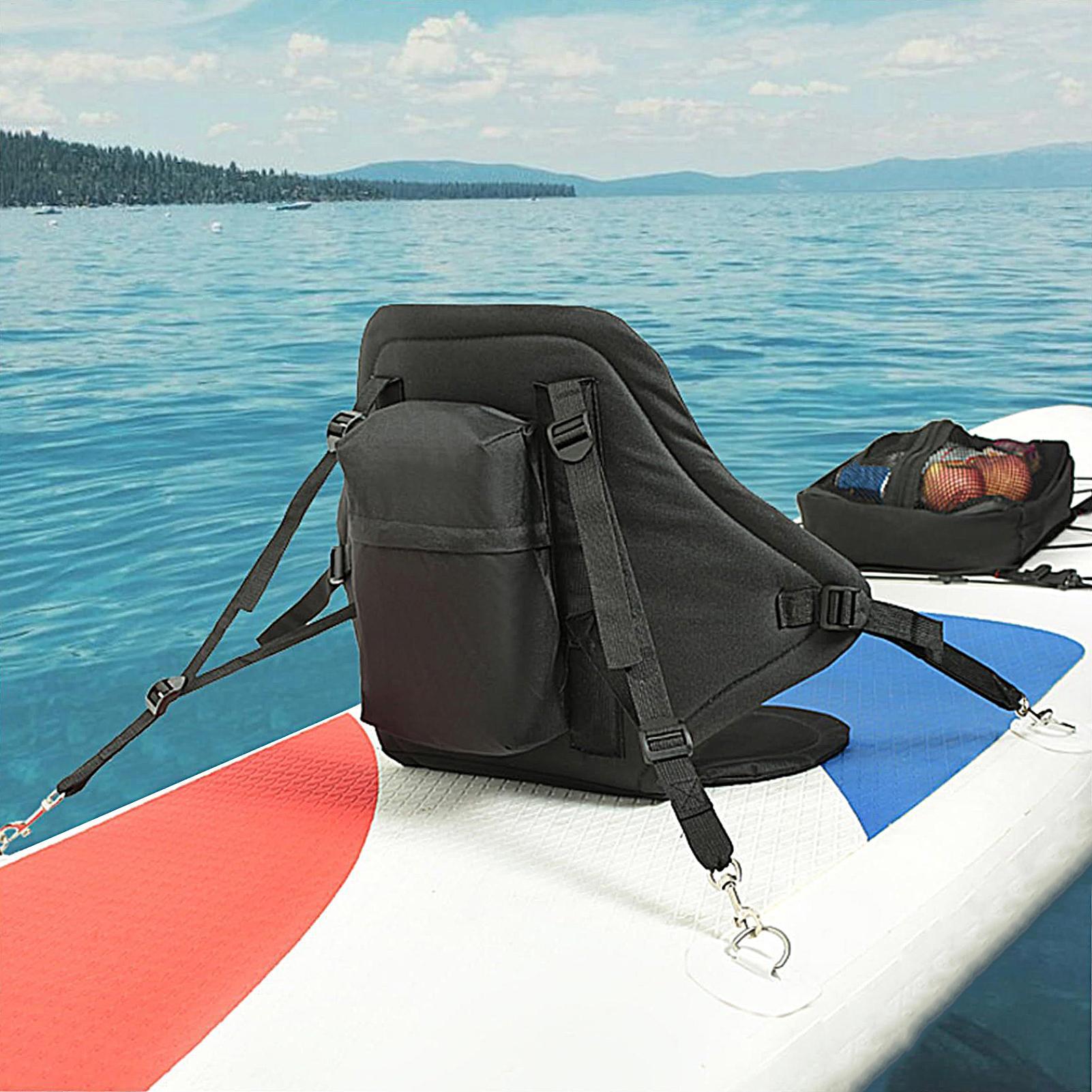 Fishing Kayak Crate - Kayak Seat Cushion with Storage Bag