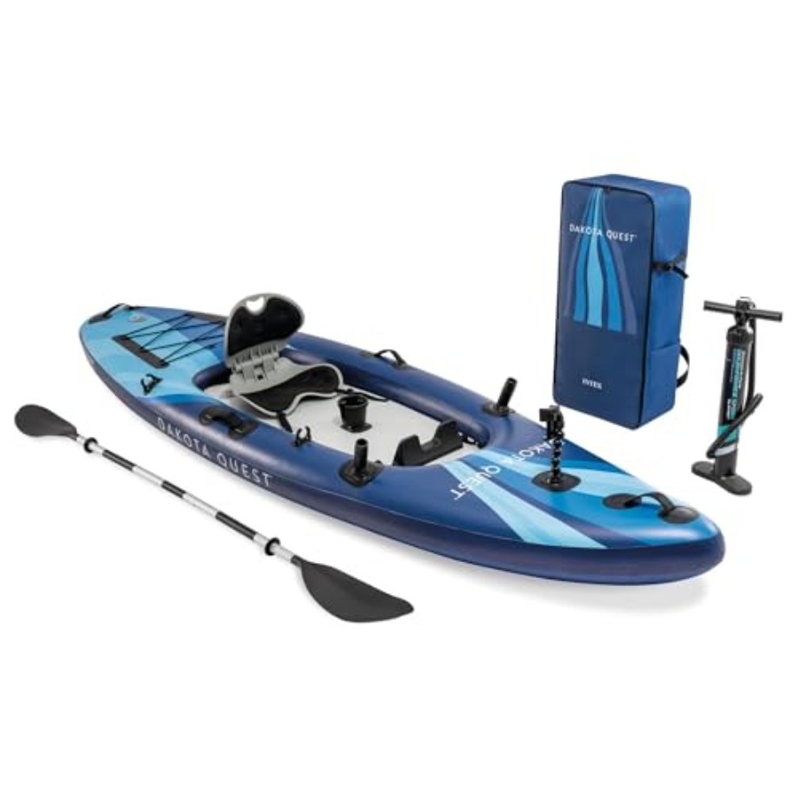 Sit-On-Top Inflatable Kayak Da - Fishing Kayak Sit In 评论和价格