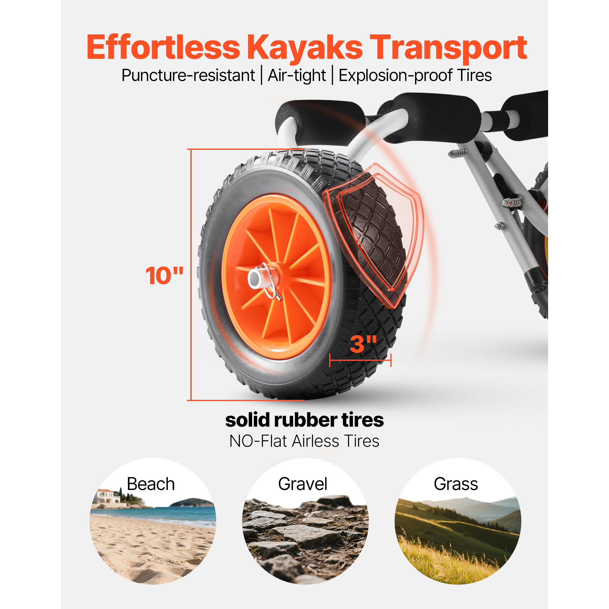 SucceBuy 200 lbs Kayak Cart Fo - Fishing Kayak Crate 评论和价格