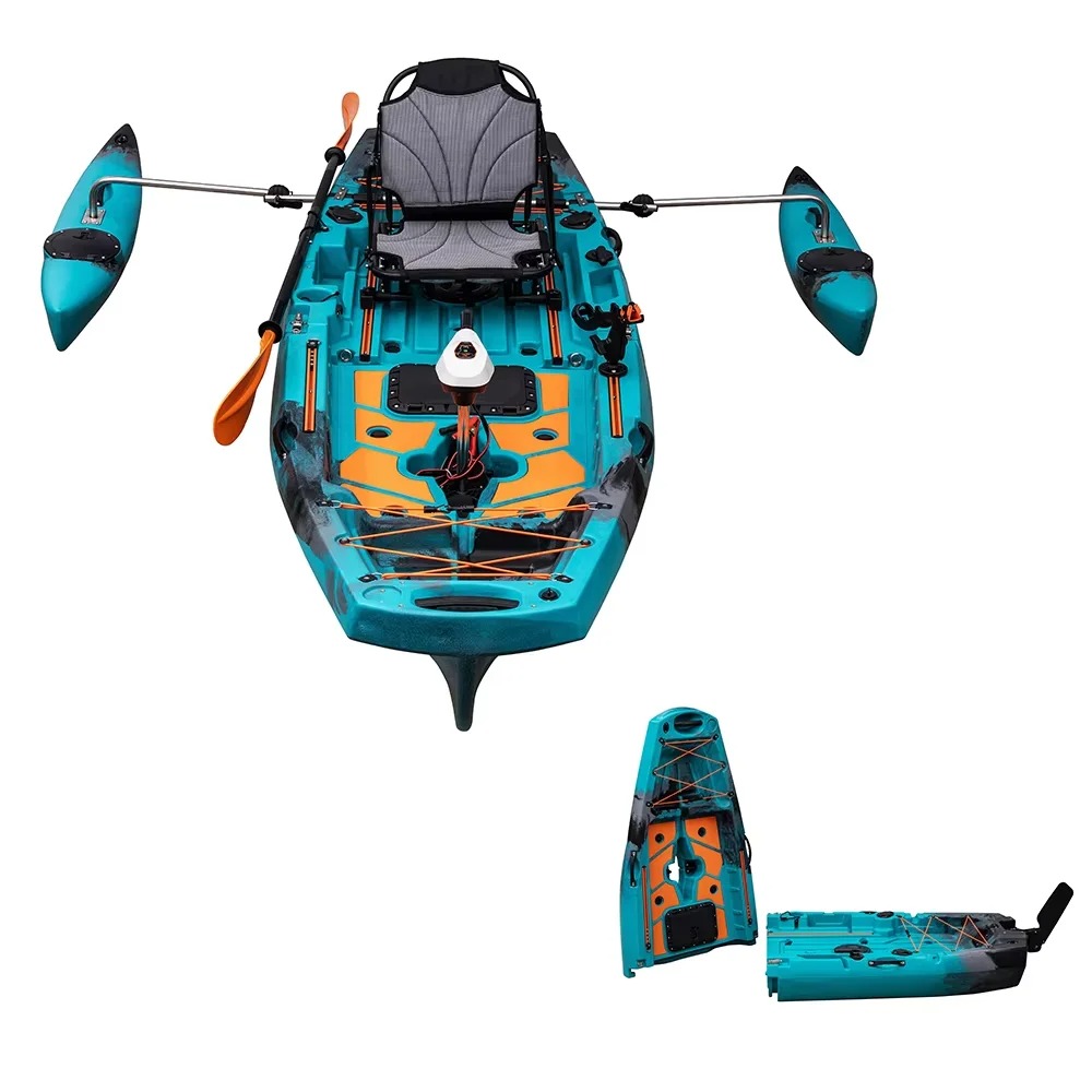 LLDPE Modular Kayak Canoe w/Pe - Fishing Kayak Pedal Drive 评论和价格