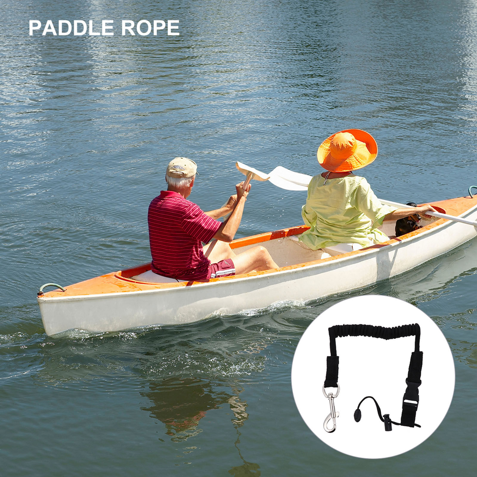 1Pcs Paddle Leash for Kayak Ca - Fishing Kayak Paddle Leash 评论和价格