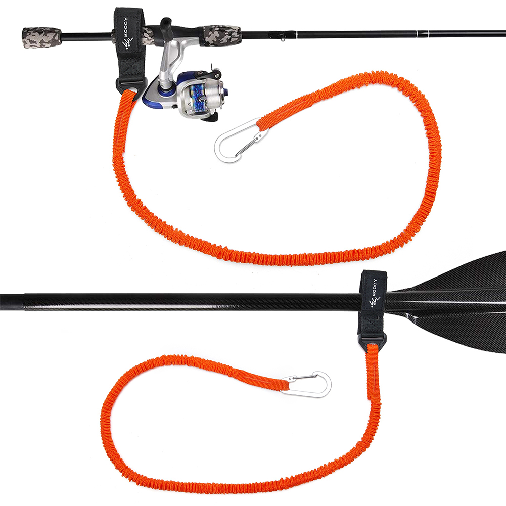 4 Pcs Kayaks Rod Leash Stretch - Fishing Kayak Paddle Leash 评论和价格