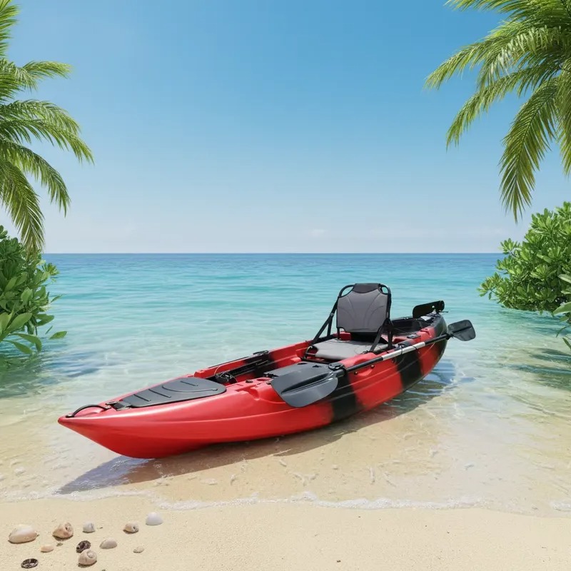 10ft Single Seat Sit on Fishin - Fishing Kayak Paddle 评论和价格