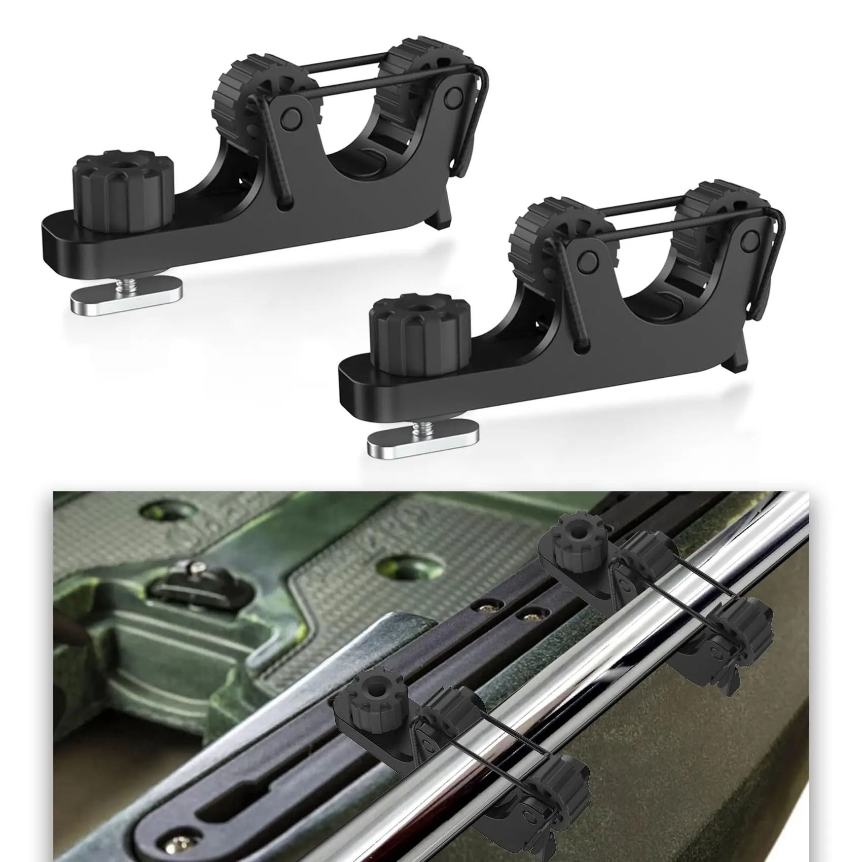 Kayak Paddle Holder Track Moun - Fishing Kayak Crate 评论和价格