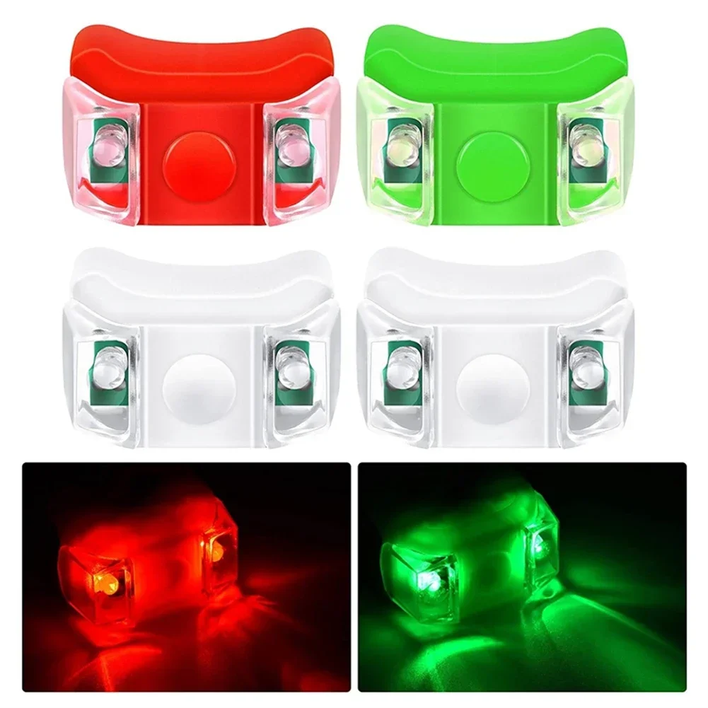 4Pcs LED Boat Navigation Light - Fishing Kayak Cart 评论和价格