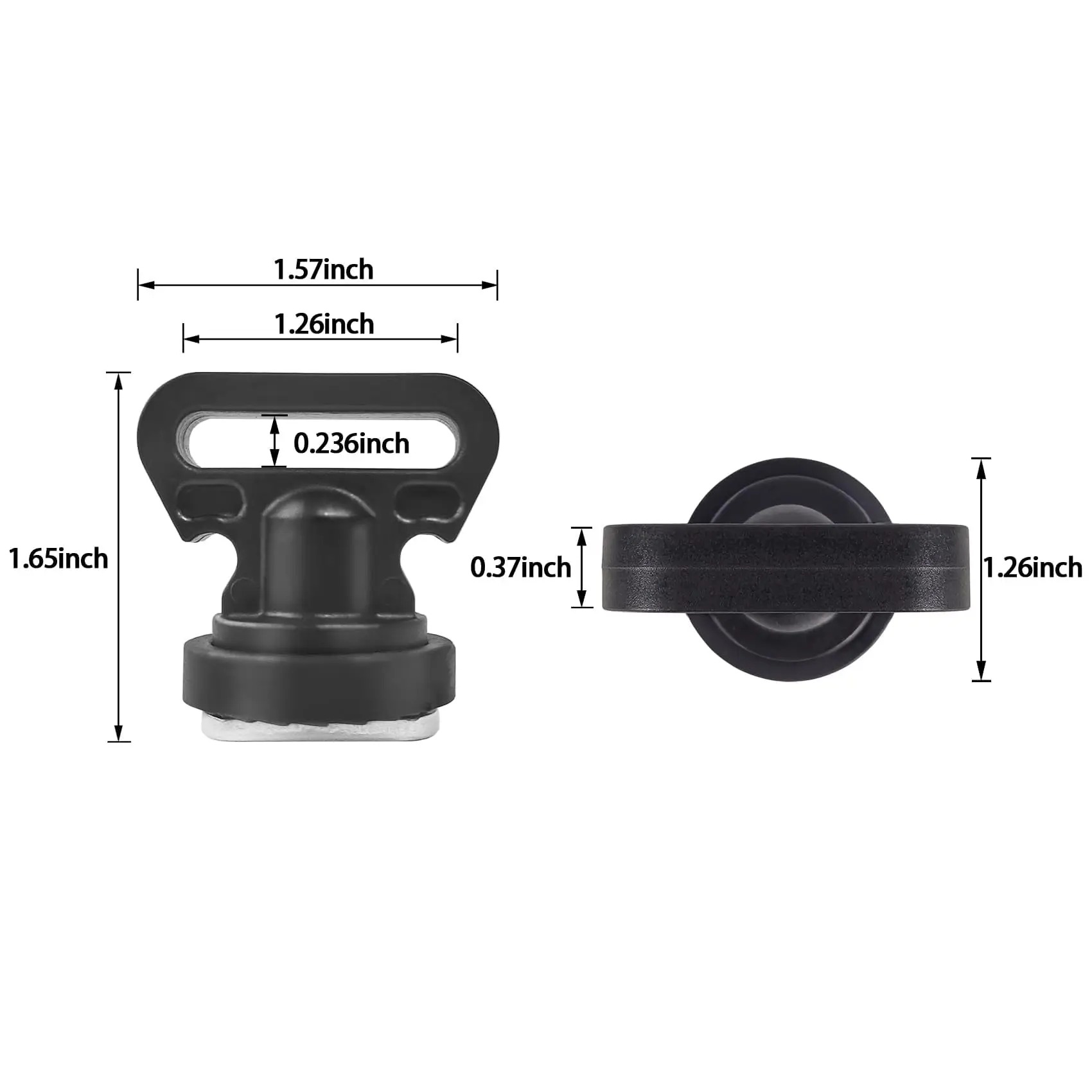 Kayak Track Tie Down Anchor Mo - Fishing Kayak Cart 评论和价格
