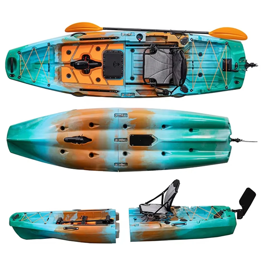 Modular Kayak With Engine Fish - Fishing Kayak Paddle 评论和价格