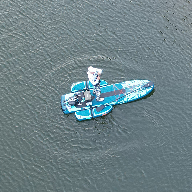 Fishing Two Floating Platforms - Fishing Kayak Paddle 评论和价格